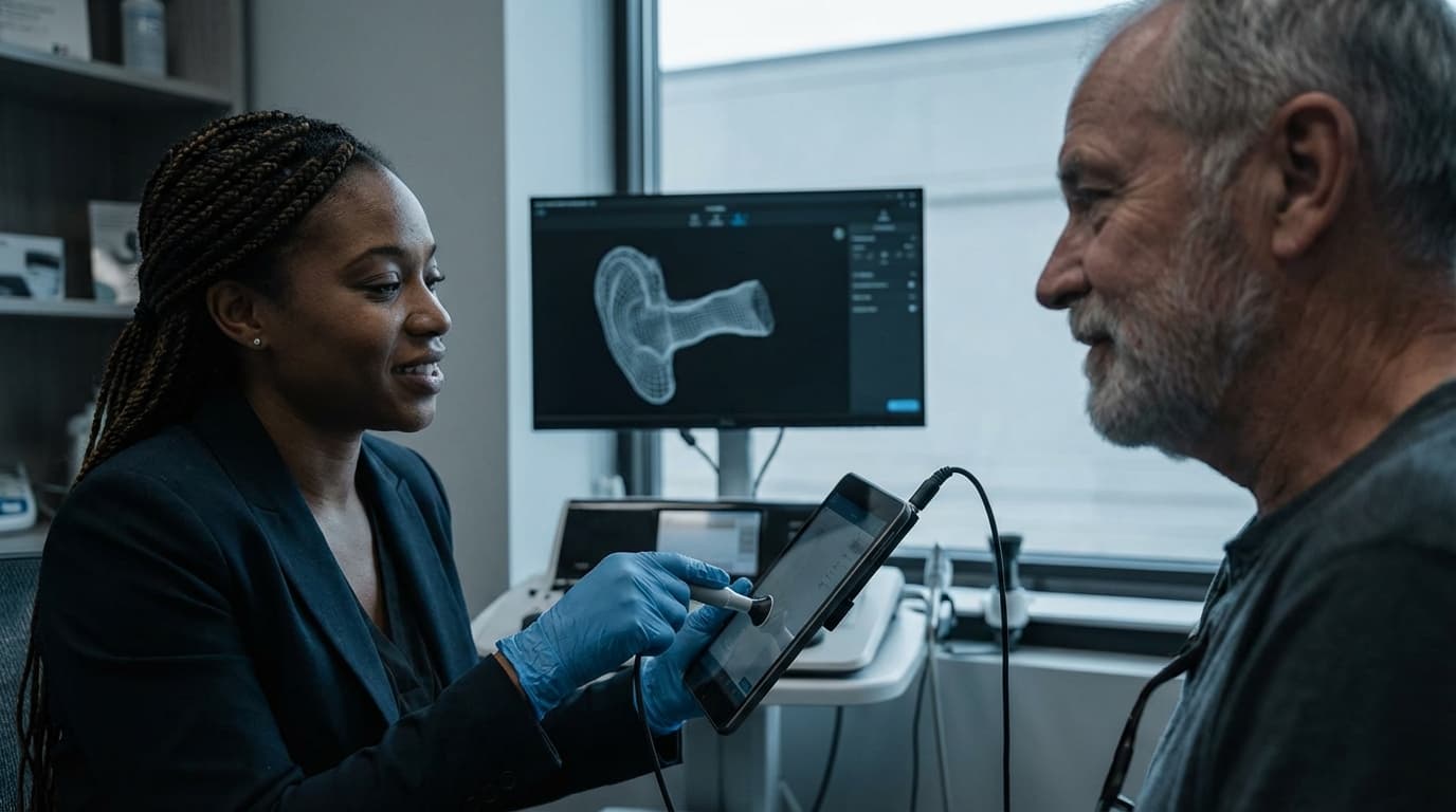 AI 3D Ear Modelling for a Global Hearing Aid Manufacturer