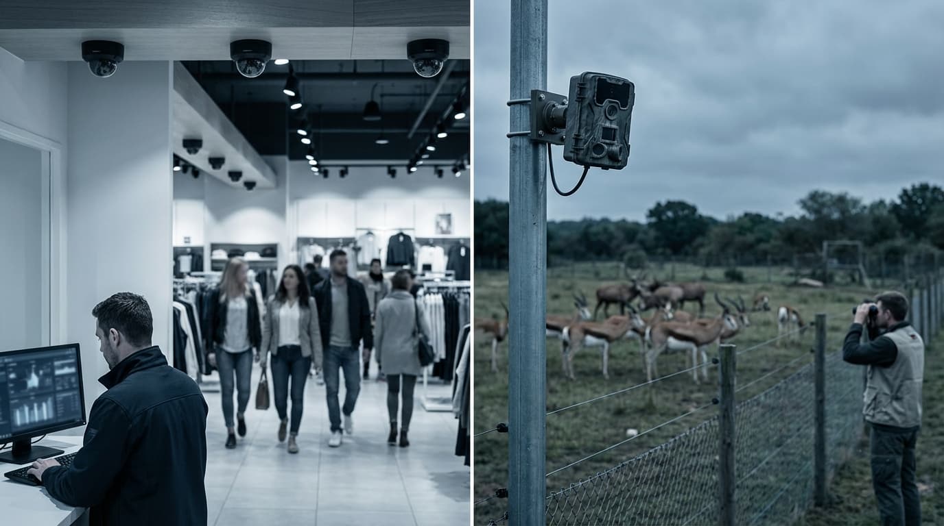Computer Vision Retail Analytics and Wildlife Monitoring